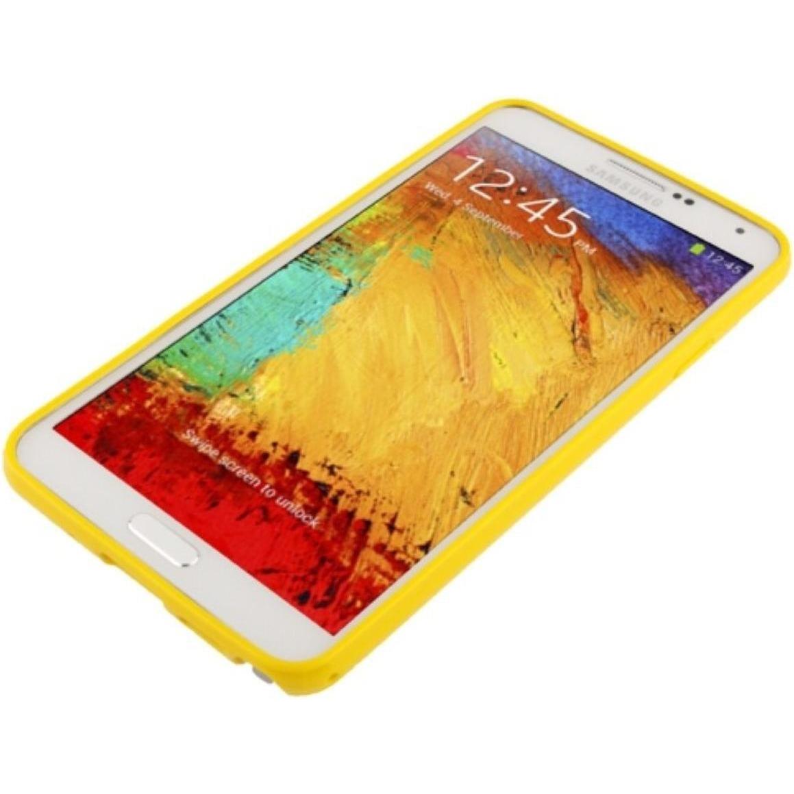 Thumbnail - König Design Schutzhülle TPU Case für Handy Samsung Galaxy Note 3 N9000 Gelb (Samsung Galaxy Note 3), Smartphone Hülle, ...