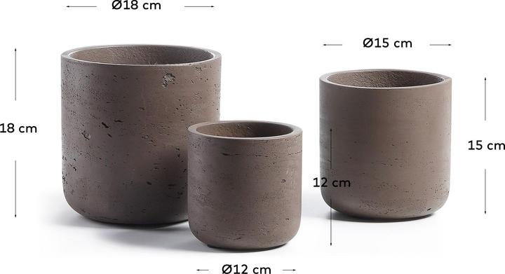 Produktbild Kave Home Low (18 x 18 cm)