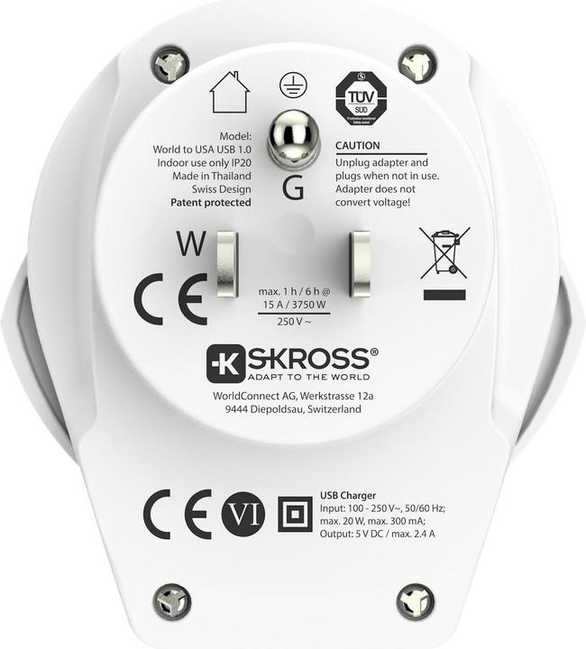 Produktbild Skross Reiseadapter World