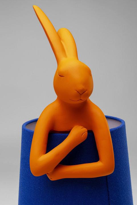Image du produit Kare Design Lampe de table Animal Rabbit Orange/Bleu 50cm (E14)