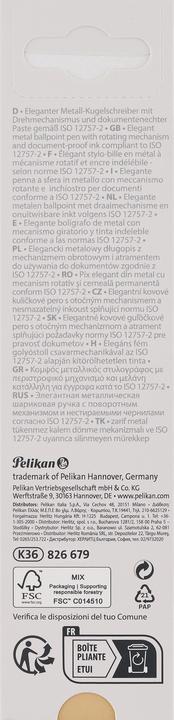 Actual product image Pelikan Biros biros Jazz® Noble Elegance K36, 1 pc in gift box, Red (Black, Red, 1x)