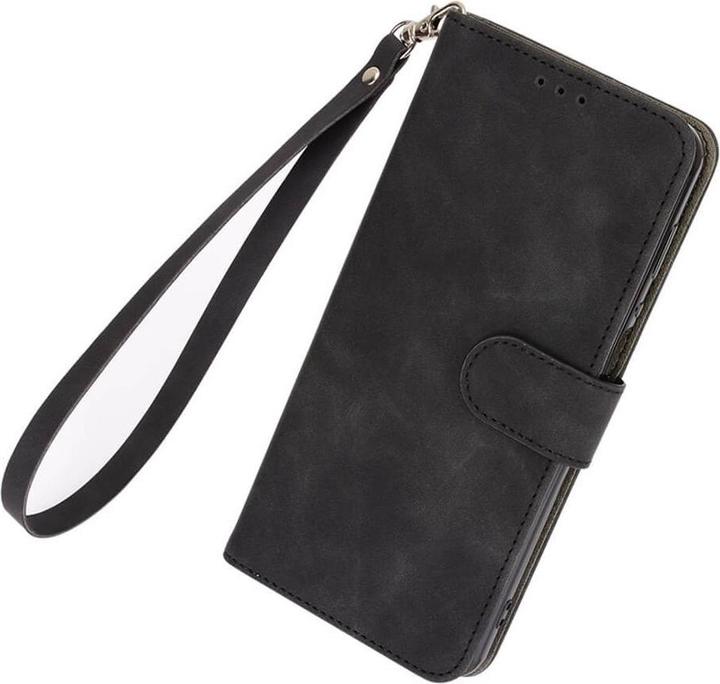 Actual product image Cover-Discount Nokia C32 - Case in suede look black (Nokia C32)