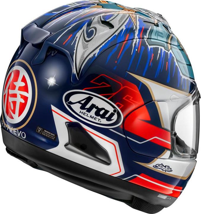 Actual product image Arai Rx-7V Evo Pedrosa Shogun Helm (M)