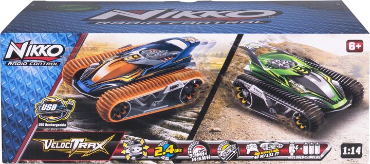 Produktbild Nikko RC 19062 VelociTrax Ferngesteuertes RC Auto, Offroad Raupenfahrzeug, LiFePo4-Akku, Bis 14 km/h