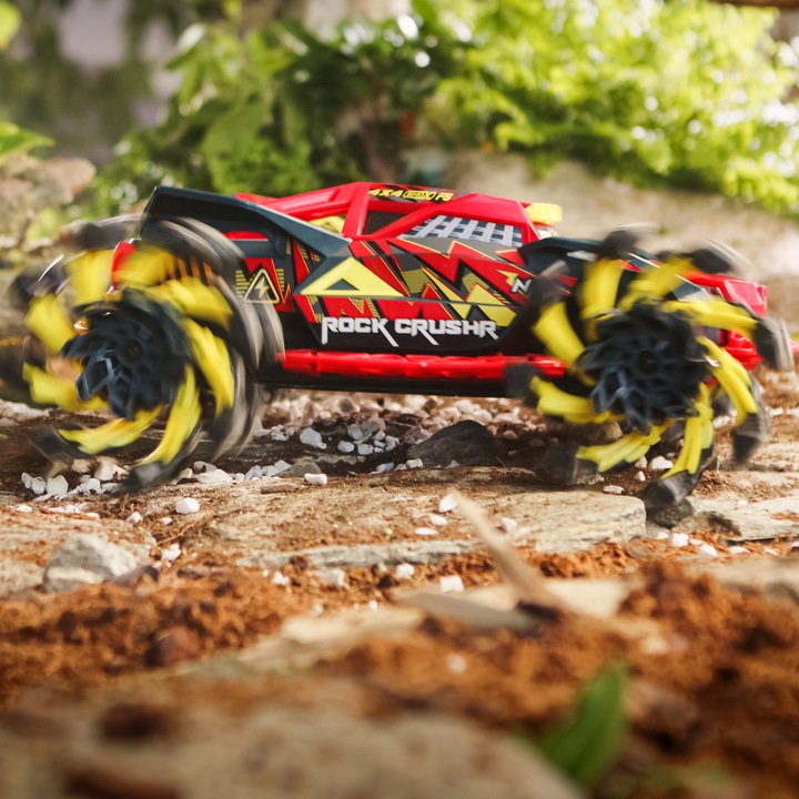 Actual product image Nikko RC 19070 Rock CrushR, remote-controlled RC car, off-road vehicle up to 14 km/h, automatic offfa