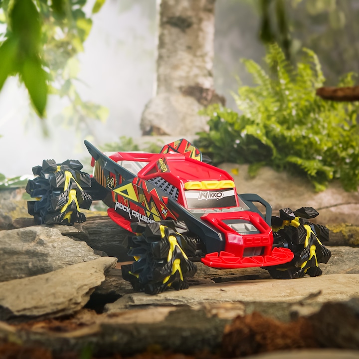 Actual product image Nikko RC 19070 Rock CrushR, remote-controlled RC car, off-road vehicle up to 14 km/h, automatic offfa