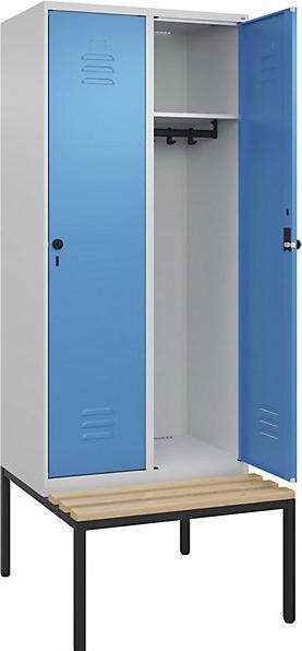 Actual product image C+P Locker Classic PLUS bench seat (80 cm, 212 cm)