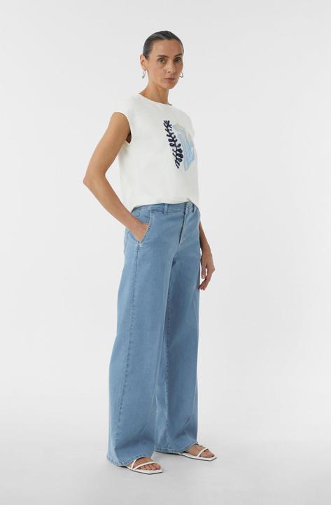 Produktbild Comma T-Shirt Jersey-T-Shirt mit Pailletten und Artwork (40)