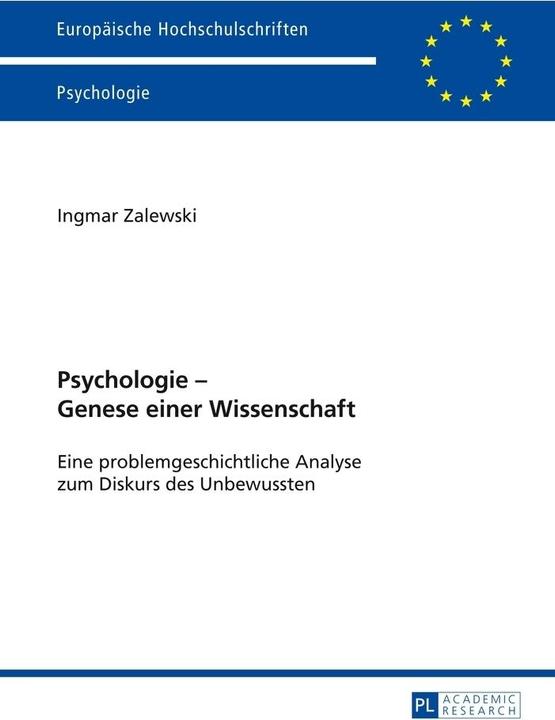 Produktbild Psychologie - Genese einer Wissenschaft (Deutsch, Ingmar Zalewski, 2013)