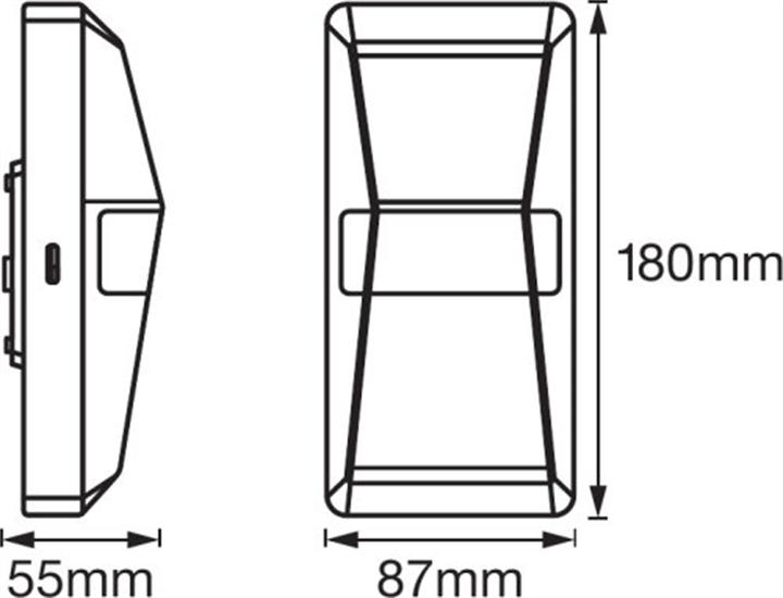 Actual product image Ledvance Endura Pro Updown (1000 lm, IP55)