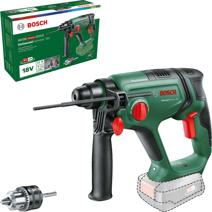 Actual product image Bosch Home & Garden Universal Hammer 18V (Rechargeable battery operated)