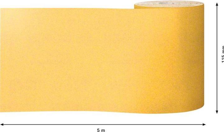 Produktbild Bosch Professional Zubehör EXPERT C470 Schleifpapierrolle zum Handschleifen, 93 mm, 5 m, G 40 (40)