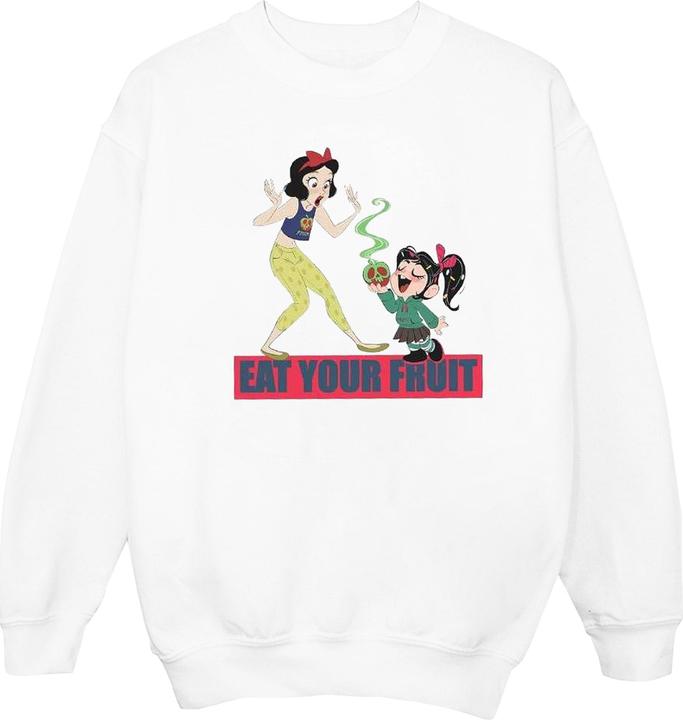 Disney Wreck It Ralph Eat Your Fruit Sweatshirt Mädchen (152, 158)