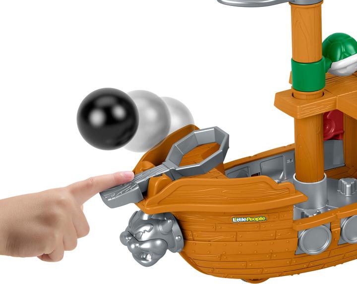 Immagine prodotto 0 Fisher-Price Little People L'aeronave di Super Mario Bowser