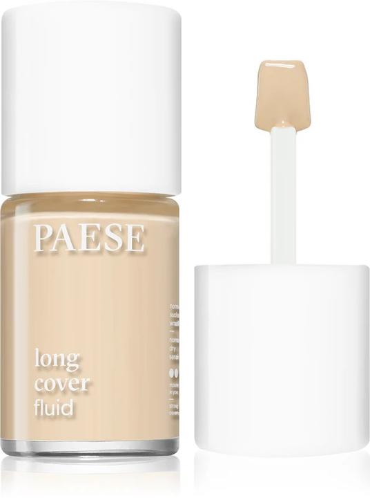 Produktbild Paese Long Cover Fluid podkład kryjący o przedłużonej twałości 01 Jasny Beż 30ml (01 Jasny Beż)