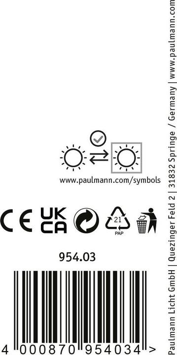 Produktbild Paulmann ProRail3 Pendel Corus (E27)