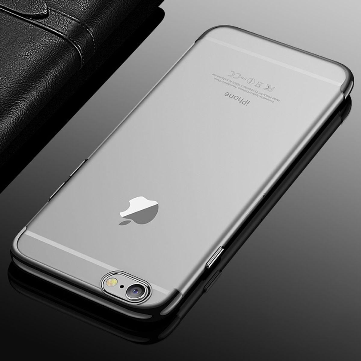 Thumbnail - König Design Apple iPhone 6 / 6s Plus Hülle Case Handy Cover Schutz Etuis Schutzhülle Schwarz (Apple iPhone 6 Plus), Sma...