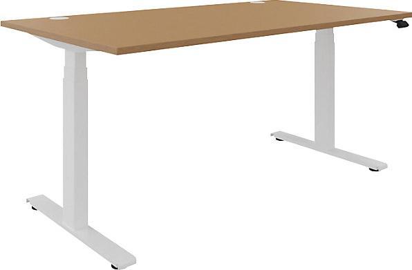 Actual product image FM Büromöbel Desk BOTTOM-UP silver