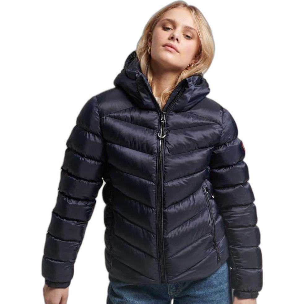 Superdry, Damen, Jacke, fuji daunenjacke mit kapuze (XXS), XXS