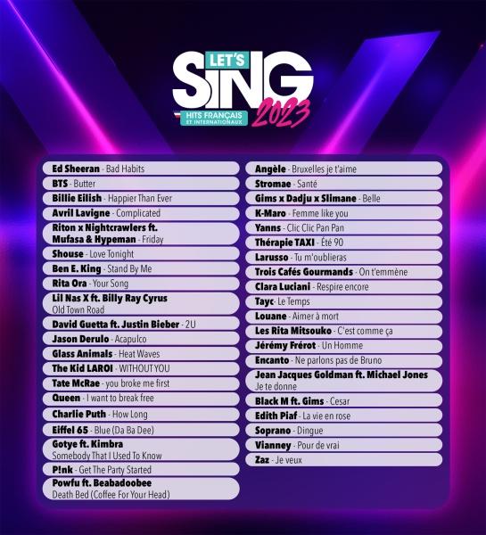 Immagine prodotto Ravenscourt Let's Sing 2023 French Version (Xbox One X, FR)