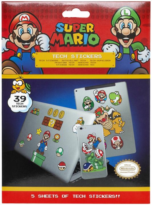 Actual product image Pyramid Super Mario Tech Sticker