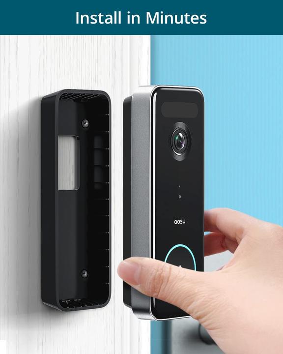 Image du produit Aosu Sonnette de porte avec caméra (WiFi)