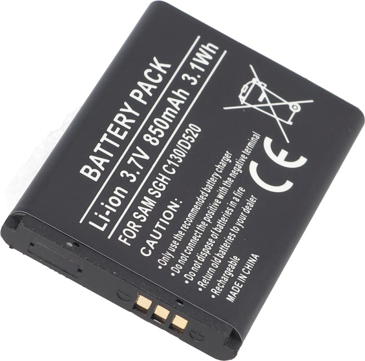 Actual product image Samsung Battery SGH-X150, BST3108BEC /STD