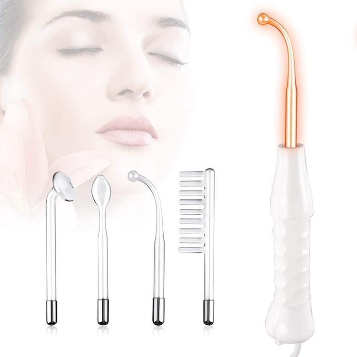 Actual product image Aoko High Frequency Wand 4 in 1 Portable White