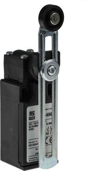 Immagine prodotto RS PRO LS M20 adj leva 18 ny roller 1NO+1NC