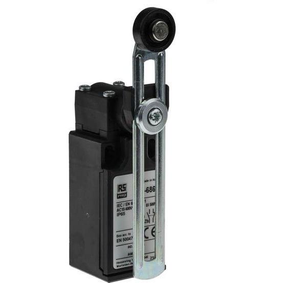 Thumbnail - Rs Pro, Systemstromversorgung, LS M20 adj lever 18 ny roller 1NO+1NC