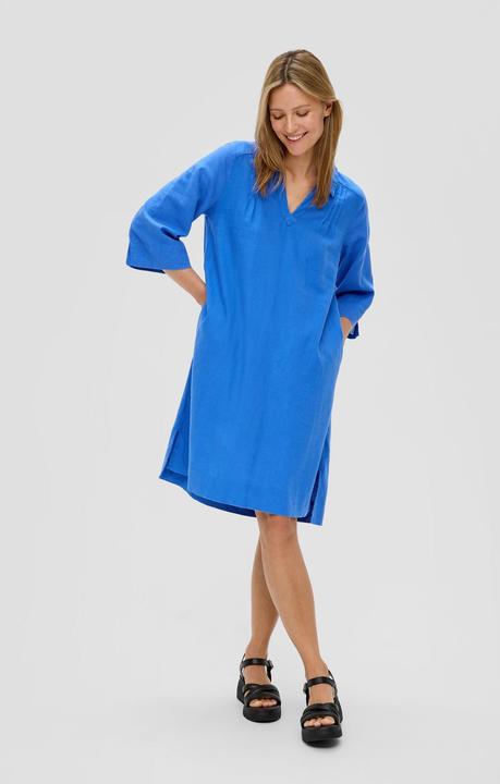 Produktbild S.Oliver Kleid Relaxed Fit-Kleid aus Leinenmix (32)