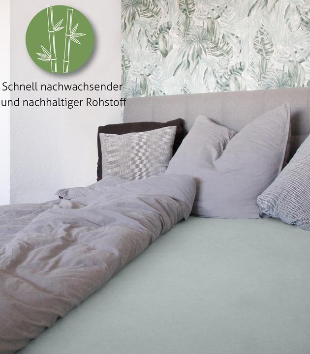 Produktbild Aspero Bambus Spannbettlaken Macau (180 x 200 x 30 cm)
