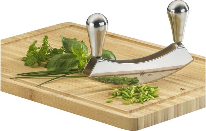 Produktbild WMF Kräutermesser Wiegemesser zweischneidig 18cm Spezialklingenstahl geschmiedet (18 cm)