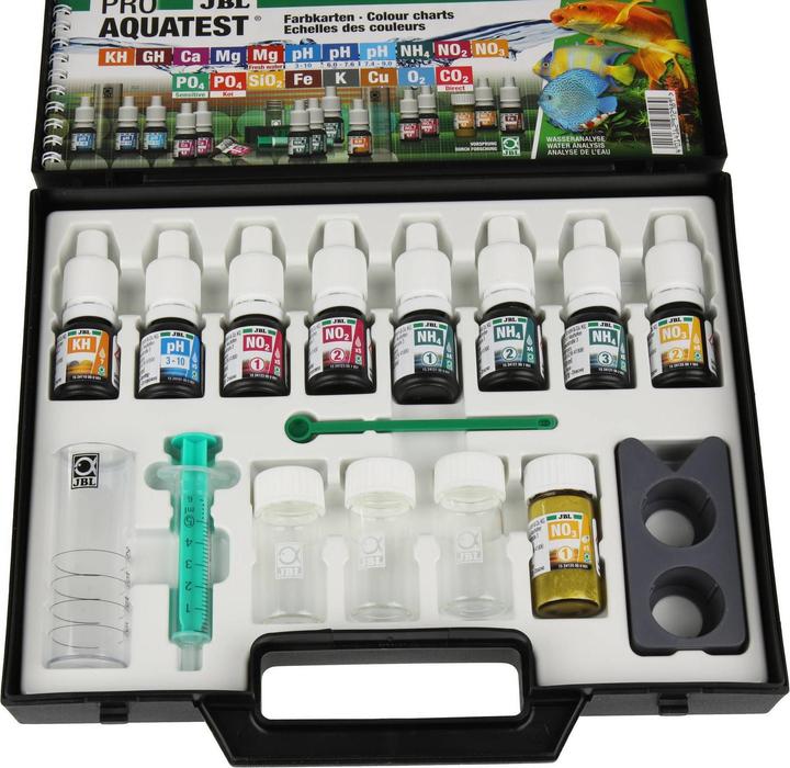Produktbild JBL Aquaristik und Terraristik ProAquaTest Combi Set Plus NH4 (Aquarium Reinigung)