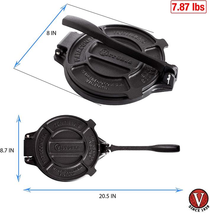 Produktbild Victoria Tortilla-Presse 8"