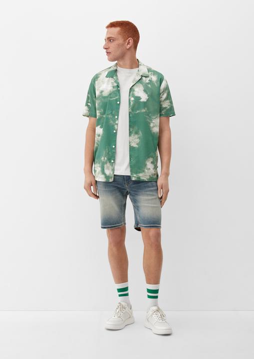Immagine prodotto s.Oliver Hemd Kurzarmhemd mit Allover-Print (M)