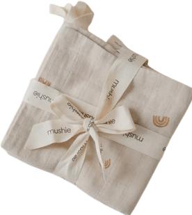 Produktbild Mushie 5Pack MusselinWaschlappen Rainbow Combo