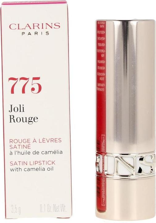 Actual product image Clarins Joli Rouge Satin No 775 (775 Pink Petunia)