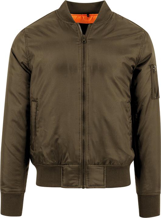 Build Your Brand Kontrast Bomberjacke