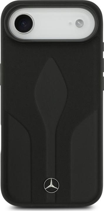 Immagine prodotto Mercedes Case Leather The Move MagSafe for iPhone 17 Air black (Apple iPhone 17 Pro)