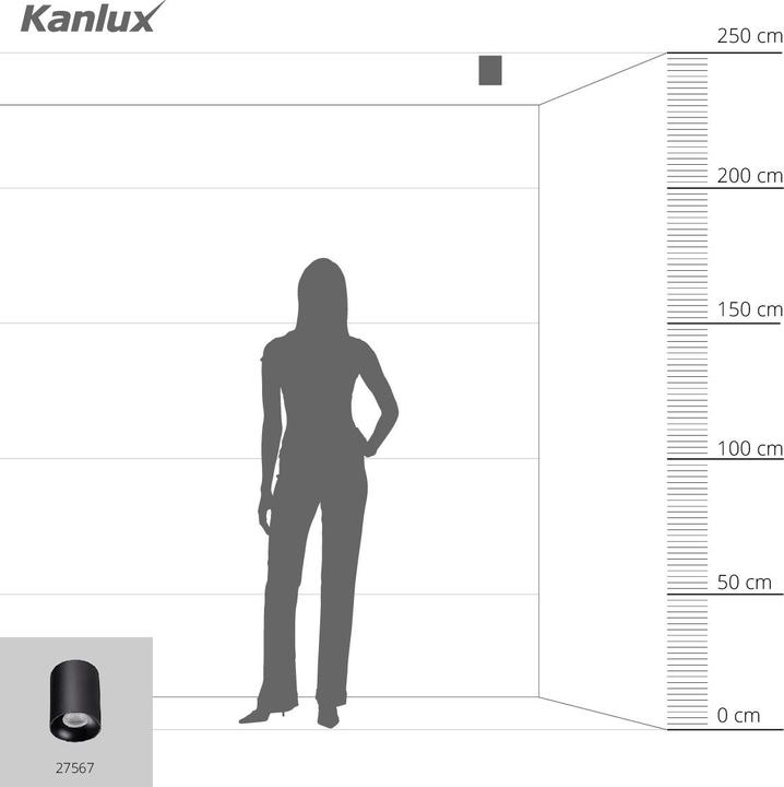 Actual product image Kanlux Riti (GU10)