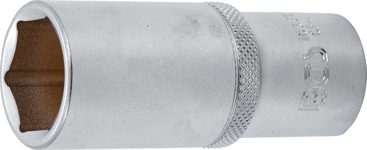 Produktbild BGS Steckschlüssel-Einsatz Sechskant, tief | Antrieb Innenvierkant 12,5 mm (1/2") | SW 23 mm (23 mm)
