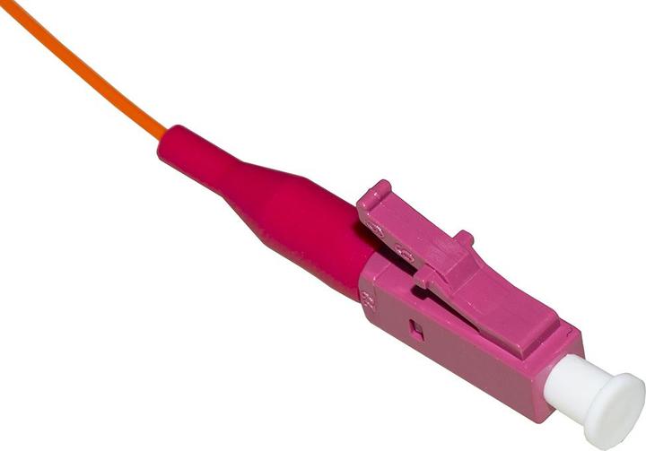 Link Pigtail Fibra Ottica Om4 Lc 2mt Simplex Confezione 12pz