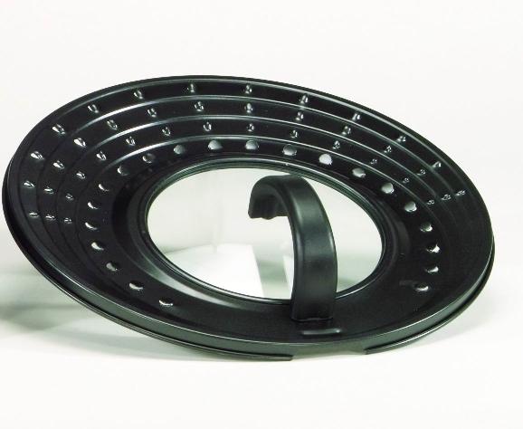 Image du produit Krüger Couvercle anti-éclaboussures (31 cm, Matières plastiques, Métal)