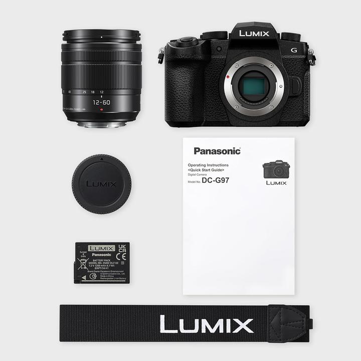 Produktbild Panasonic Lumix G97 Kit (12 - 60 mm, 20.30 Mpx, Micro Four Thirds)