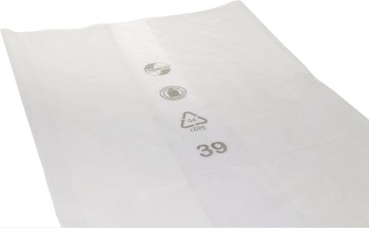 Produktbild Deiss Kunststoffsack 950 l LD-PE transparent 60 µm B900/600xL1800mm (1 x, 950 l)