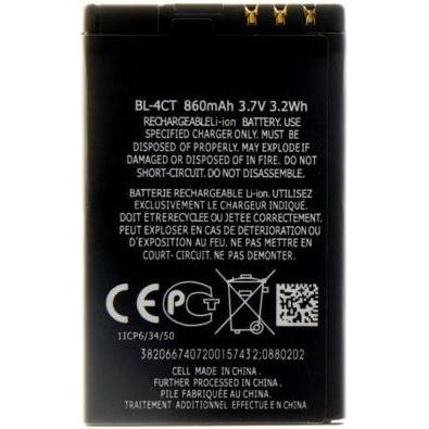 Nokia BL-4CT Batteria per 860mAh Li-Ion (OEM), Batteria smartphone