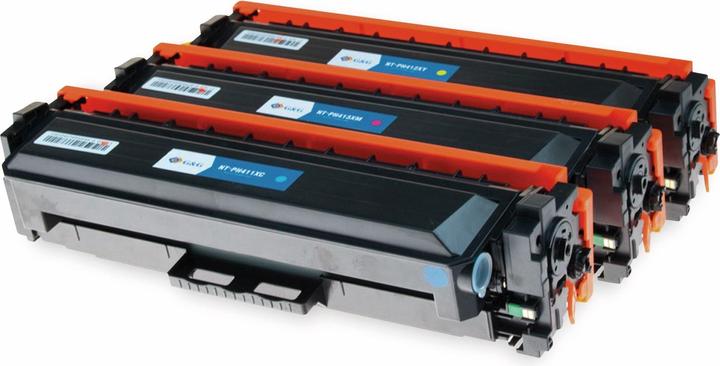XL toner compatible with HP 410X/CF252XM Cyan Magenta Yellow - Toner unit - Cy