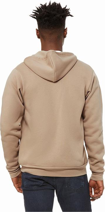 Actual product image Bella Canvas Canvas Fleece Hooded Jacket (L)