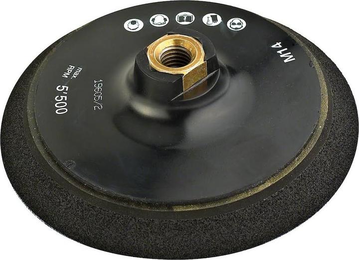 Produktbild Bosch Professional Zubehör Stützteller M 14, Ø 150 mm, mit Klettverschlusssystem